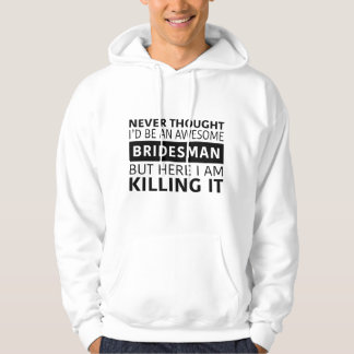 Man Awesome Bruidsman Hoodie
