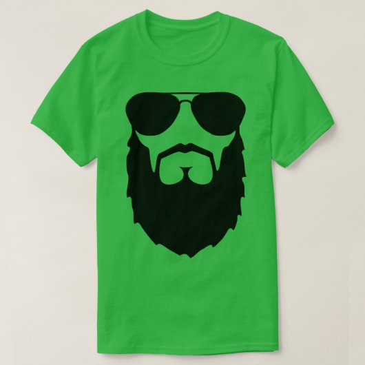 man baard t-shirt (Design voorkant)