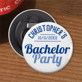 Man Bachelor Party flesopening Button Flesopener