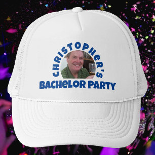 Man Bachelor Party Foto Trucker Pet