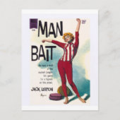 Man Bait. Briefkaart (Voorkant)