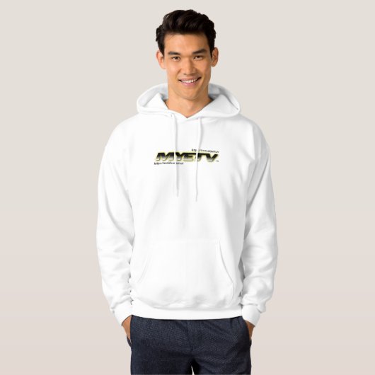 Man Basic Hooded Sweatshirt of MYETV (Voorkant volledig)