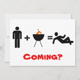 man + BBQ = Chillin, komend?