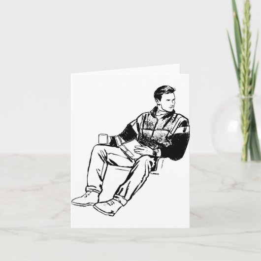 Man Bedankkaart (Voorkant)