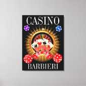 Man bedekt je casino Canvas kunst (Voorkant)