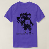 Man Beer Varkens Funny  Dierlijk Mannen T-shirt (Design voorkant)