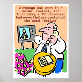 Man beklaagt telefonisch over tv-uitzendingen poster