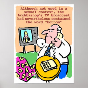 Man beklaagt telefonisch over tv-uitzendingen poster