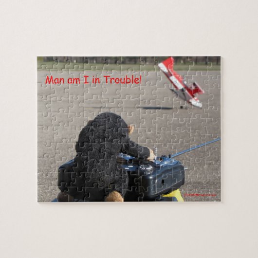 Man ben ik in de problemen! Puzzel (Horizontaal)