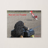 Man ben ik in de problemen! Puzzel Legpuzzel (Horizontaal)