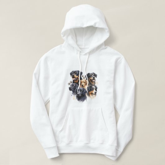 MAN BEST FRIEND HOODIE (Design voorkant)