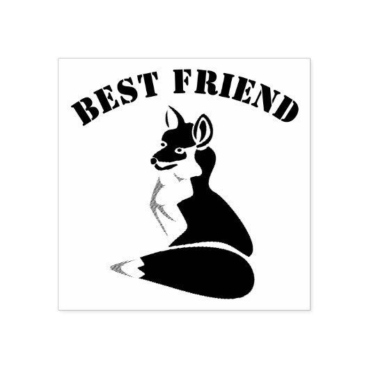 Man Best Friend Sheltie Dog Rubberstempel (Afrduk)