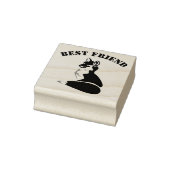 Man Best Friend Sheltie Dog Rubberstempel (Stempel)
