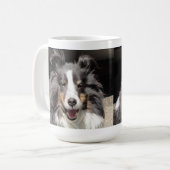Man Best Friend Sheltie Dog Tea en Koffiemok (Voorkant links)