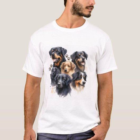 MAN BEST FRIEND T-SHIRT (Voorkant)