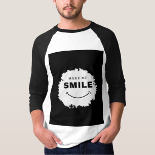Man beste glimlach Logo T-shirt