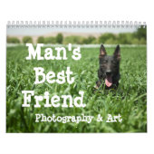 Man beste vriendenkring voor foto's en kunst kalender (Hoes)