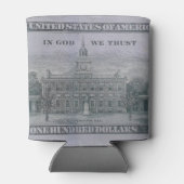 MAN BIER KAN HOUDERS / ZEEZELPRODUCTEN BLIKJESKOELER (Achterkant)