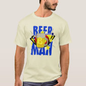 Man bier t-shirt (Voorkant)