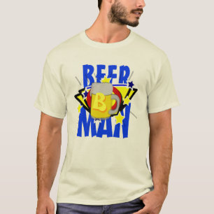 Man bier t-shirt