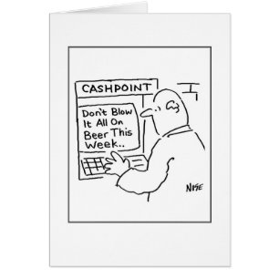 Man bij een geldmachine