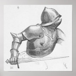 Man-bij-wapens Poster