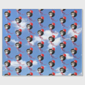 Man Birthday-ballonnen in Sky Cadeaupapier (Vlak)