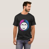 Man Black T-Shirt (Voorkant volledig)