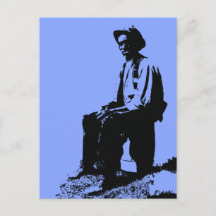 Man Blues Briefkaart