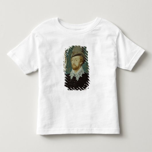 Man botst hand van wolk kinder shirts (Voorkant)