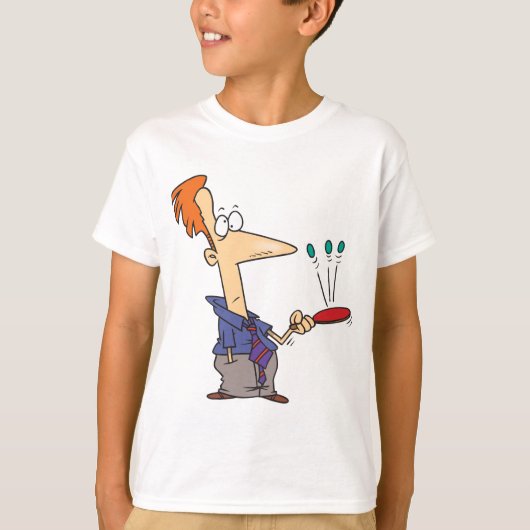 Man Bouncing Balls On A Bat T-shirt (Voorkant)