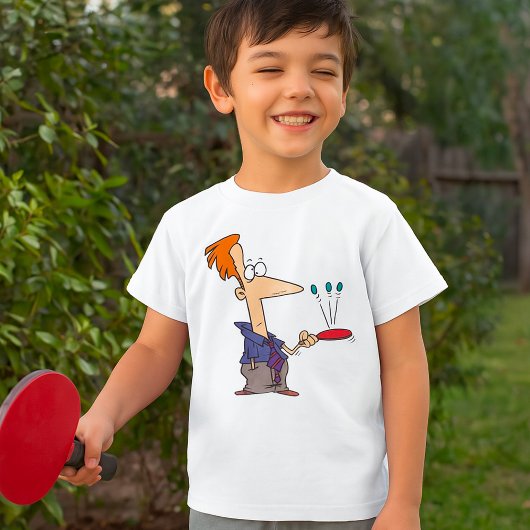Man Bouncing Balls On A Bat T-shirt