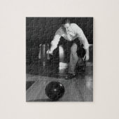Man Bowling Legpuzzel (Verticaal)