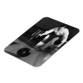 Man Bowling Magneet (Linkerzijde)