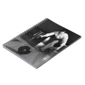 Man Bowling Notitieboek (Linkerzijde)