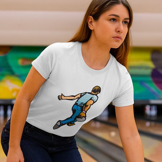 Man Bowlt T-Shirt voor Vrouwen