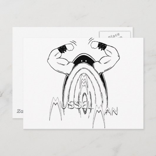 Man Briefkaart (Voorkant / Achterkant)