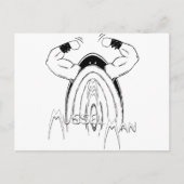 Man Briefkaart (Voorkant)