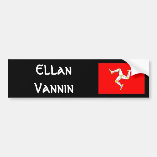 Man Bumpersticker (Voorkant)