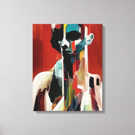 Man Canvas Afdruk (Voorkant)