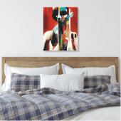 Man Canvas Afdruk (Insitu (Slaapkamer))