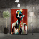 Man Canvas Afdruk