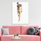 Man Canvas Afdruk (Insitu (Woonkamer))