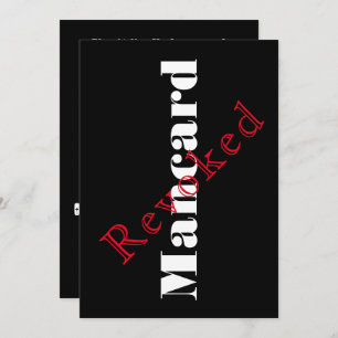 Man card bachelor party-uitnodiging, kaart