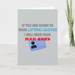 Man Card Birthday-kaart Kaart