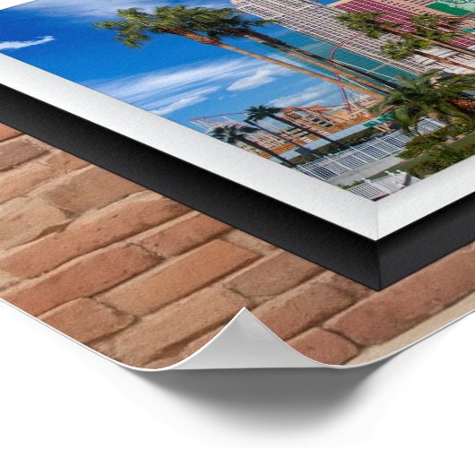 Man Cave Art Las Vegas. Poster (Hoek)