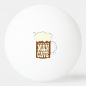 Man Cave Beer Mok Pingpongbal (Achterkant)