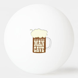Man Cave Beer Mok Pingpongbal