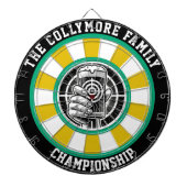 Man Cave Beer Target Design Dartbord (Voorkant)