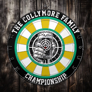 Man Cave Beer Target Design Dartbord